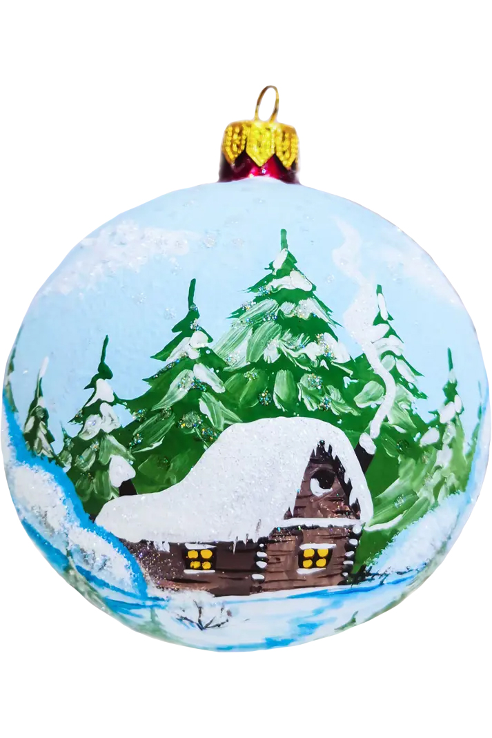 Елочный шар Морозный день КУ-85-204130